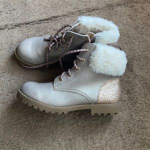 Winter Boot W/ a fur top